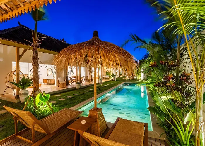 Tropical Retreat Connected 8bdrs In Bingin Villa