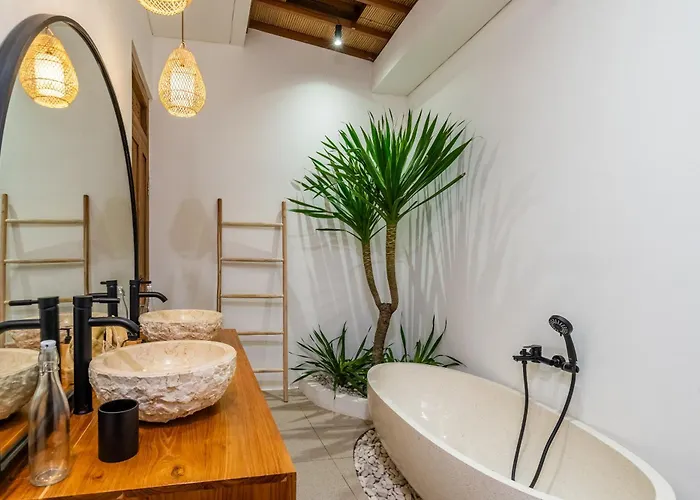 Villa Tropical Retreat Connected 8bdrs In Bingin Uluwatu (Bali)