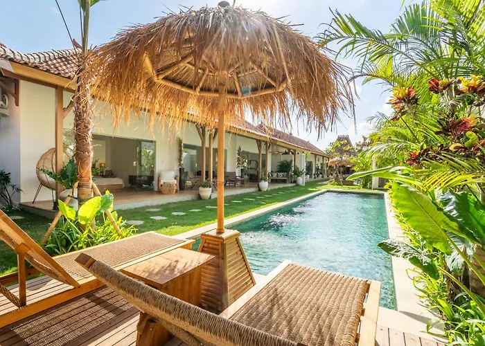 Tropical Retreat Connected 8bdrs In Bingin Villa *